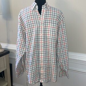 Vineyard Vines Murray Cotton‎ Plaid Button Down Men’s Casual Dress Shirt Medium